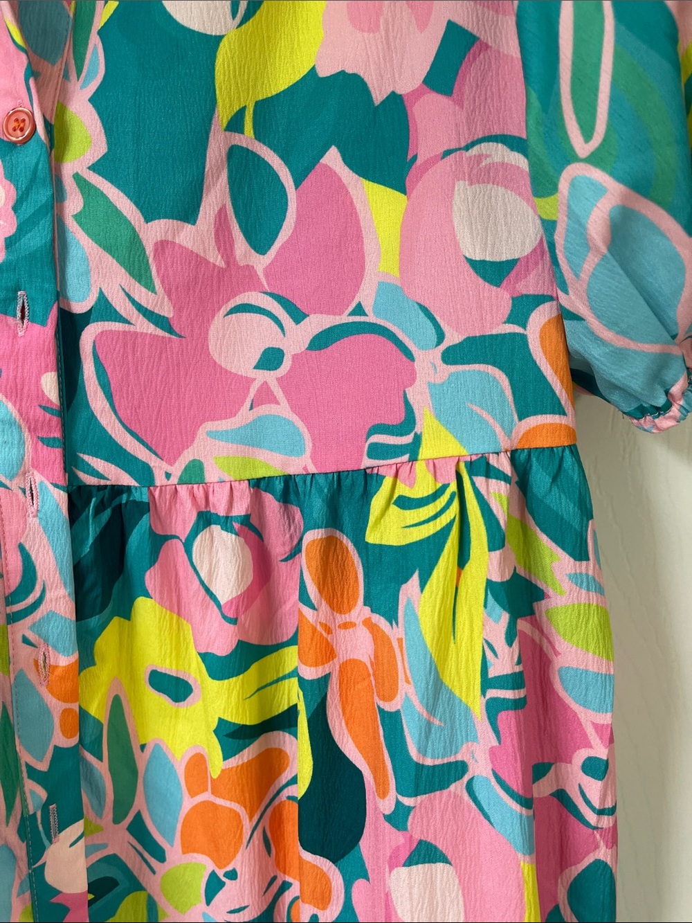 Floral Print Baby Doll Dress - Picture 5 of 10